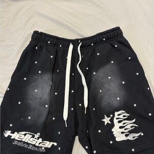 Hellstar black shorts 1:1
